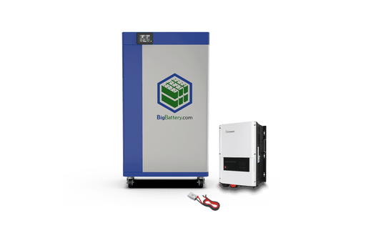 48V Off Grid Home Plus System - Growatt 12K + 12kWh KONG Battery|LIFEPO4 Power Block|Lithium Battery Pack + Inverters + Cables|Currently On Backorder