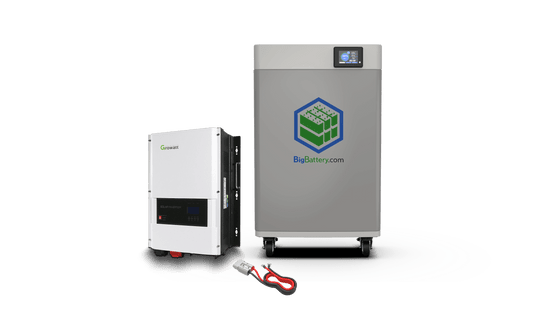 48V Off Grid Home CNDR System Elite - Growatt 6K + 11.8kWh CNDR Elite Battery | 231Ah | LIFEPO4 Power Block | Lithium Battery Pack + Inverter + Cables|Ships in 3-8 Weeks