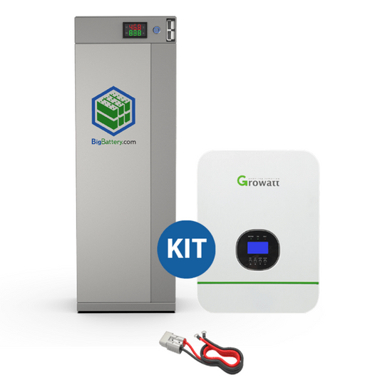 48V OFF-GRID SYSTEM|LIFEPO4 Power Block|Lithium Battery Pack|Inverters|Cables|Currently On Backorder!