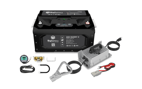 24V HUSKY 2 KIT | 100Ah |  5.12kWh | LIFEPO4 Power Block | Lithium Battery Pack