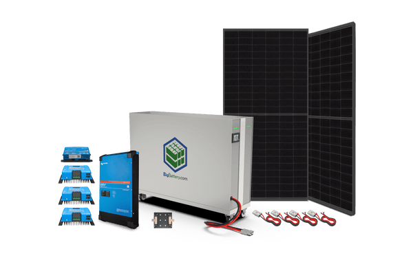 Complete Off-Grid Kit for Large Homes / 14kWh / 48V Lithium Battery