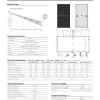 Longi - 31x Panels - 545W - LR5-72HBD-545M - Bifacial｜2-4 Weeks Ship Time