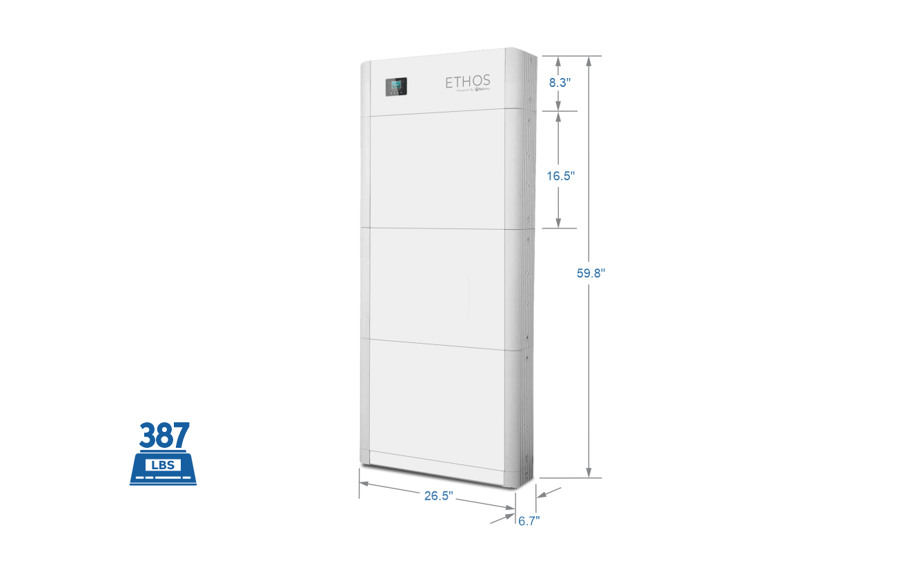 48V ETHOS｜200Ah｜15.4kWh｜LIFEPO4 Power Block｜Lithium Battery Pack