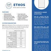 48V ETHOS｜200Ah｜15.4kWh｜LIFEPO4 Power Block｜Lithium Battery Pack