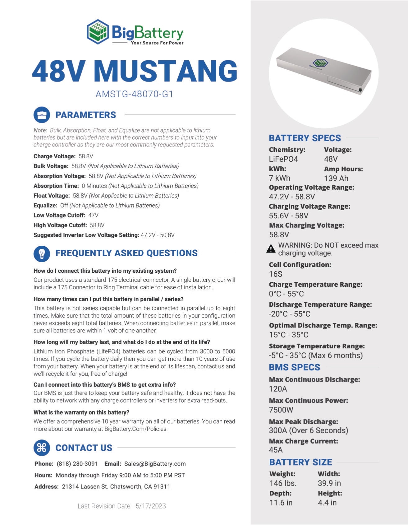 48V 1x MUSTANG Fast Charger Kit – Golf