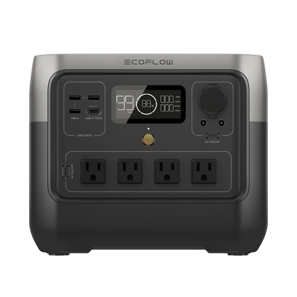 EcoFlow RIVER 2 Pro Portable Power Station | 768Wh | 1600W | 3000 Cycles