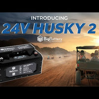 24V HUSKY 2 – LiFePO4 – 200Ah – 5.12kWh