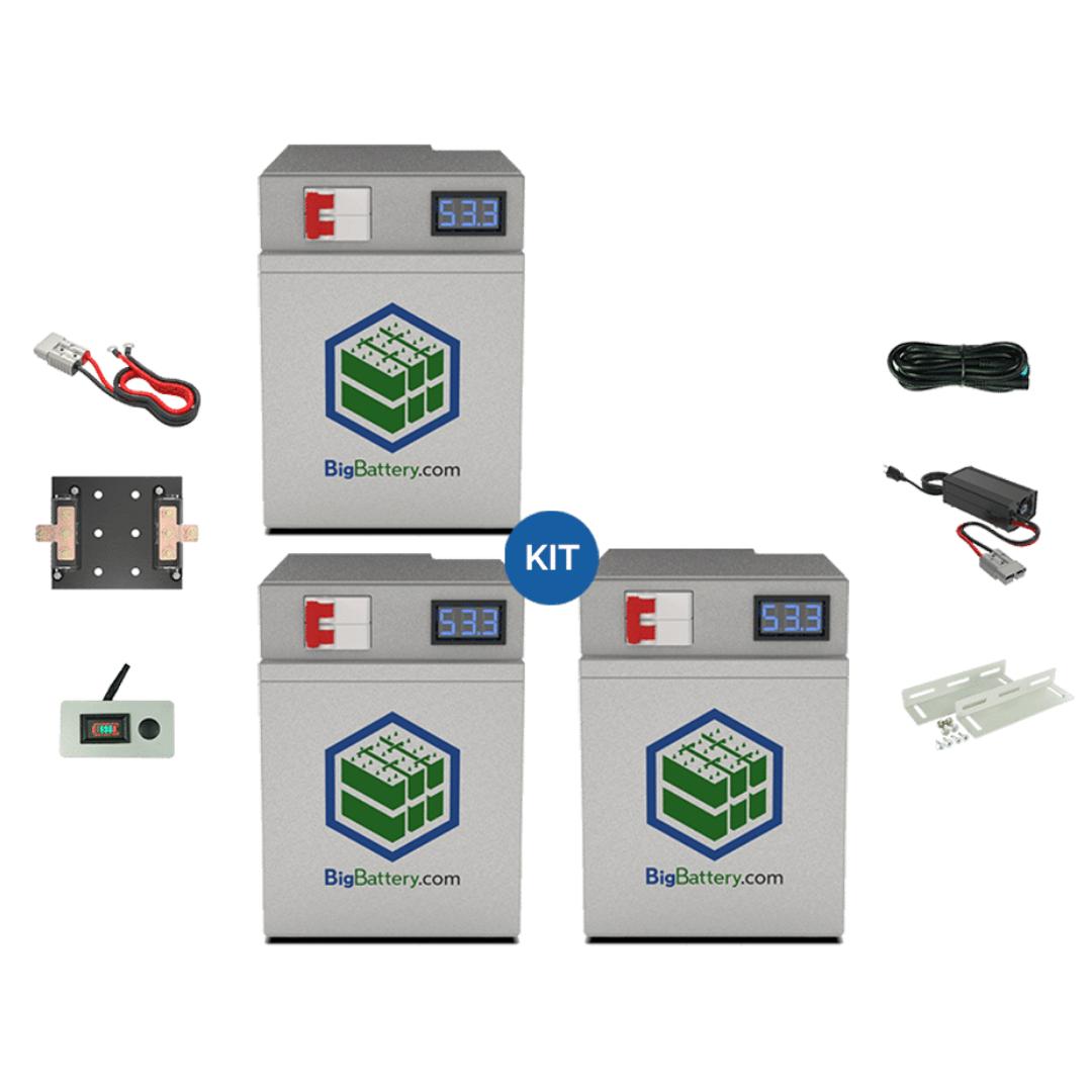 48V EAGL KIT｜90Ah｜4.608kWh｜LIFEPO4 Power Block｜Lithium Battery Pack｜3-8 Weeks Ship Time