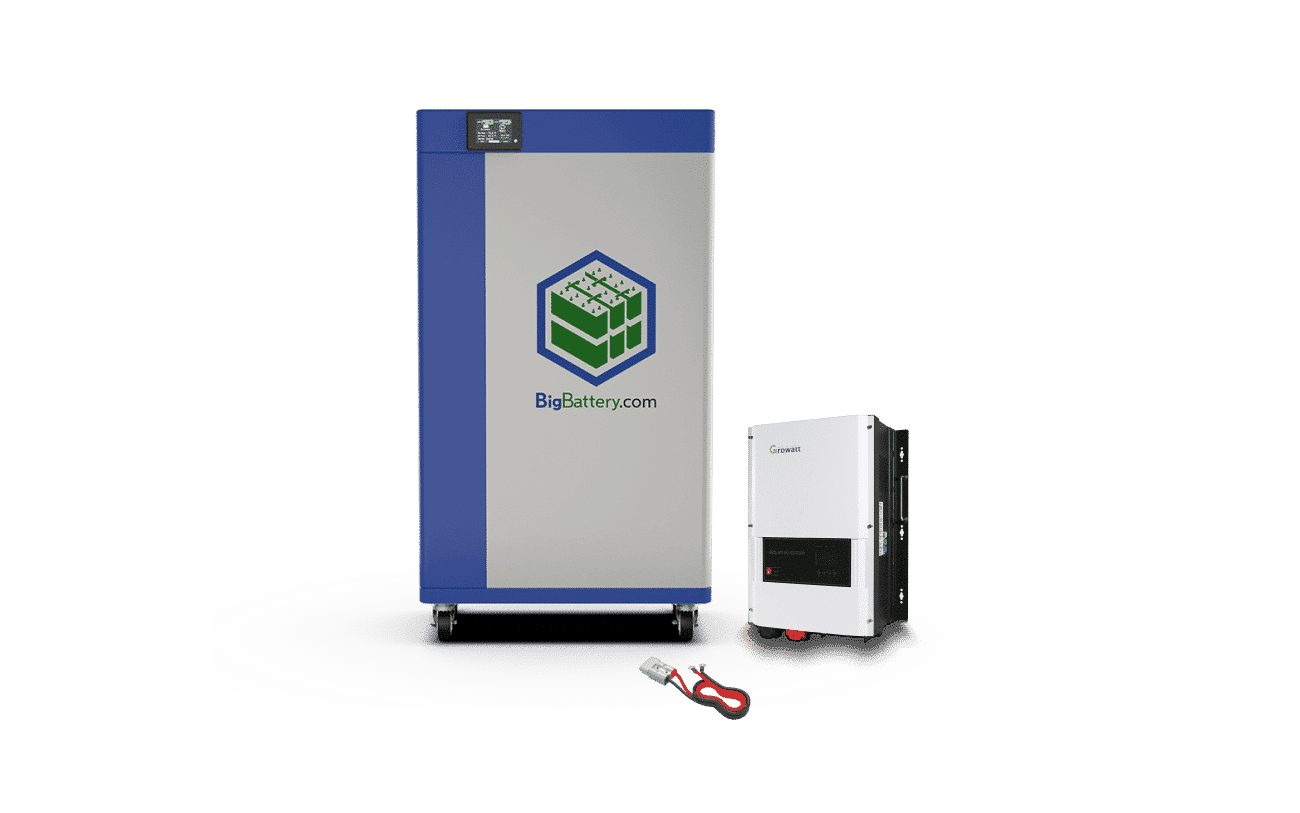 48V Off Grid Home Elite Max System - Growatt 6K + 19kWh KONG ELITE MAX Battery｜LIFEPO4 Power Block｜Lithium Battery Pack + Inverters + Cables｜Currently On Backorder