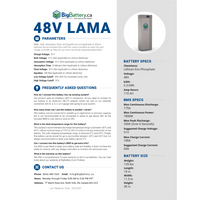 48V OFF-GRID SYSTEM｜LIFEPO4 Power Block｜Lithium Battery Pack｜Inverters｜Cables｜Currently On Backorder!