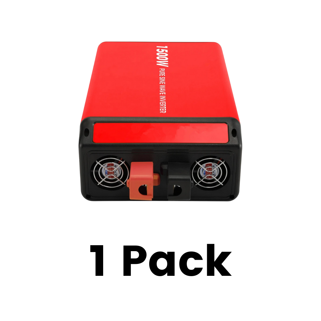 ACOPOWER 1500W Power Inverter 12VDC to 120VAC |  3-8 Week Ship Time