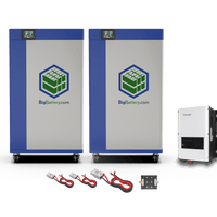 48V Off Grid Home Elite Max System - Growatt 6K + 19kWh KONG ELITE MAX Battery｜LIFEPO4 Power Block｜Lithium Battery Pack + Inverters + Cables｜Currently On Backorder