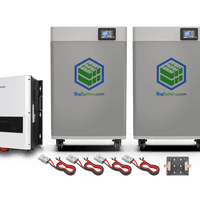 48V Off Grid Home CNDR System Elite - Growatt 6K + 11.8kWh CNDR Elite Battery | 231Ah | LIFEPO4 Power Block | Lithium Battery Pack + Inverter + Cables｜Ships in 3-8 Weeks