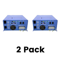 4000 WATT PURE SINE INVERTER CHARGER 24Vdc TO 120Vac OUTPUT LISTED TO UL & CSA｜Solar & Off-Grid Storage Inverters｜ 2-3 Weeks Ship Time