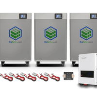 48V Off Grid Home CNDR System Elite - Growatt 6K + 11.8kWh CNDR Elite Battery | 231Ah | LIFEPO4 Power Block | Lithium Battery Pack + Inverter + Cables｜Ships in 3-8 Weeks