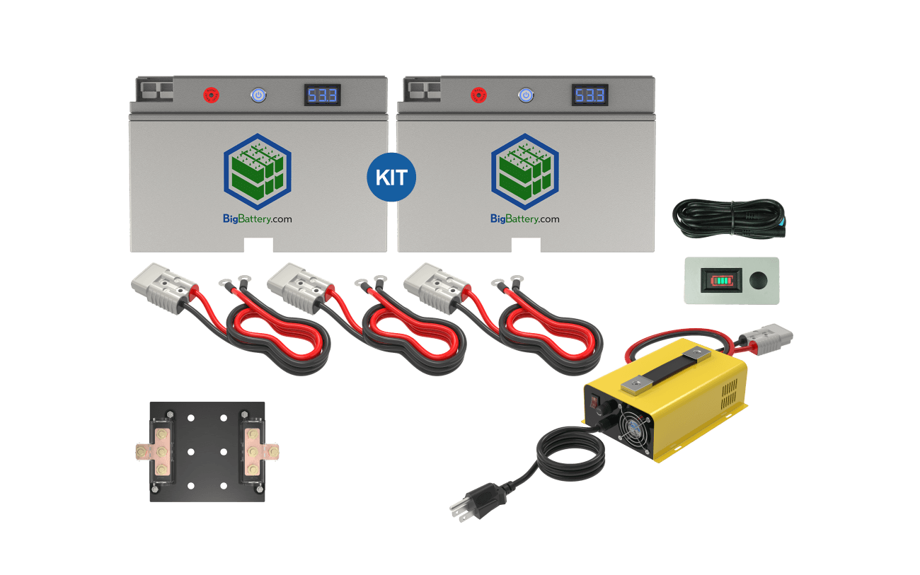 48V FLCN Elite Kit｜122AH｜6.12KWH | LIFEPO4 Power Block｜Lithium Battery Pack | 3-8 Weeks Ship Time