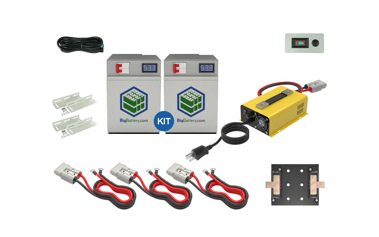 48V EAGL KIT｜60Ah｜3.06kWh｜LIFEPO4 Power Block｜Lithium Battery Pack｜3-8 Weeks Ship Time