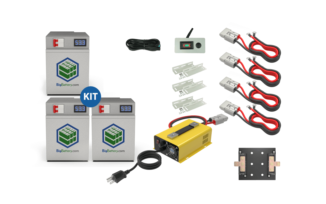 48V EAGL KIT｜90Ah｜4.608kWh｜LIFEPO4 Power Block｜Lithium Battery Pack｜3-8 Weeks Ship Time