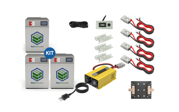 48V EAGL KIT｜90Ah｜4.608kWh｜LIFEPO4 Power Block｜Lithium Battery Pack｜3-8 Weeks Ship Time