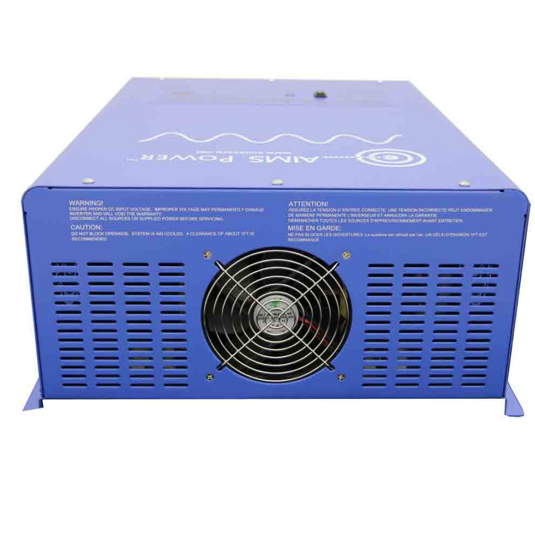 4000 WATT PURE SINE INVERTER CHARGER 24Vdc TO 120Vac OUTPUT LISTED TO UL & CSA｜Solar & Off-Grid Storage Inverters｜ 2-3 Weeks Ship Time