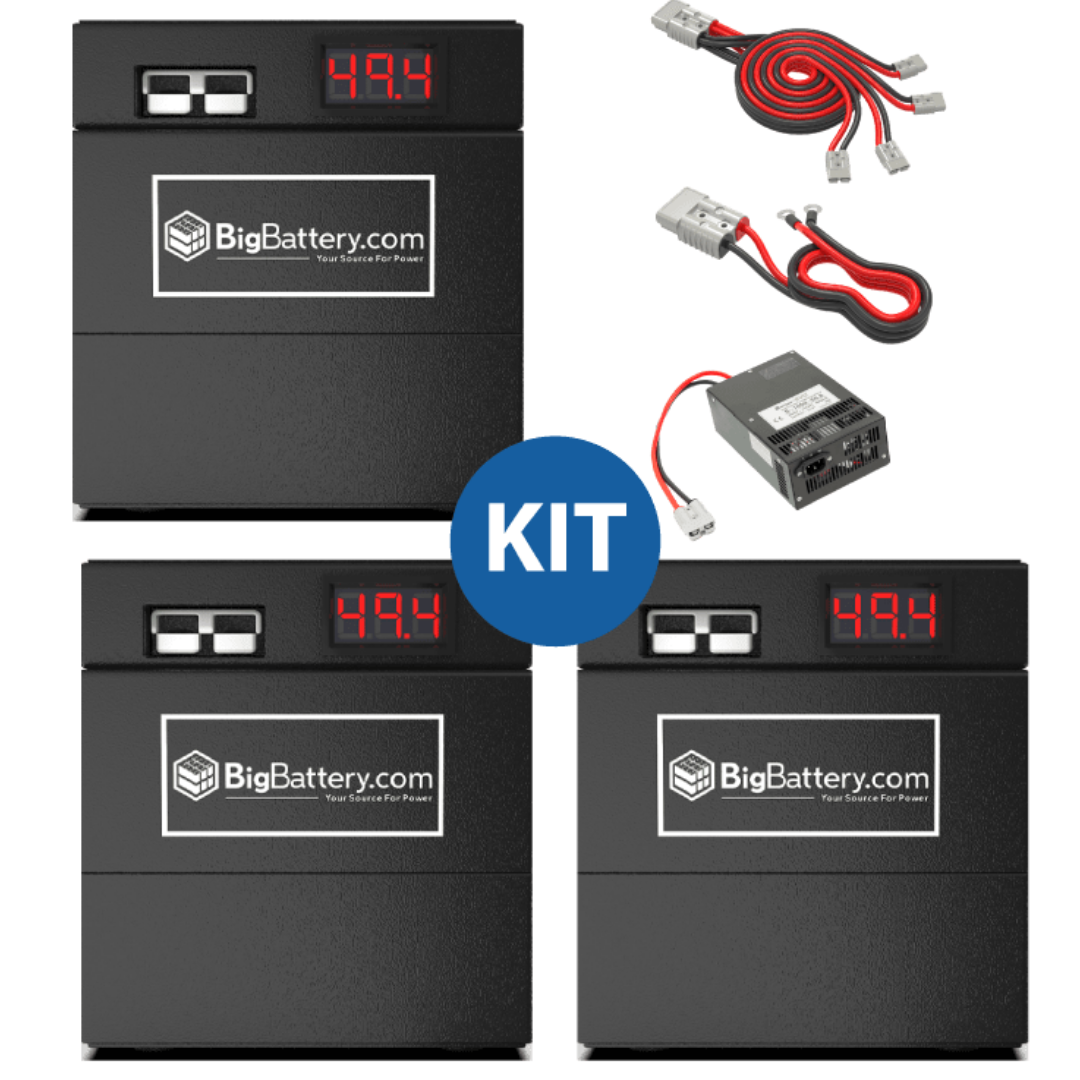 48V BDGR KIT GEN2｜144Ah｜6.3KWH ｜ NMC X3 Power Block｜Ship In 3-8 Weeks