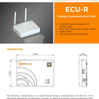APsystems | ECU-R, Zigbee Gateway for YC600I ｜2-4 Weeks Ship Time