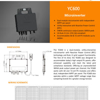 APsystems - YC600-NA-CA  | Currently On Backorder
