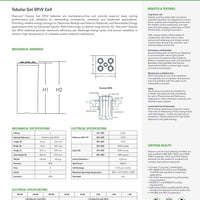 Discover Energy | Battery OPzV 2VRE-2600TG, GEL｜2V｜1012Ah (C20)｜2950 Cycles｜2-4 Weeks Ship Time