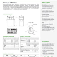 Discover Energy | OPzV 6VRE5-3400TG｜6V｜485Ah (C20)｜2300 Cycles｜2-4 Weeks Ship Time