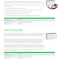 Schneider | Conext XW Conduit Box for additional XW｜2-4 Weeks Ship Time