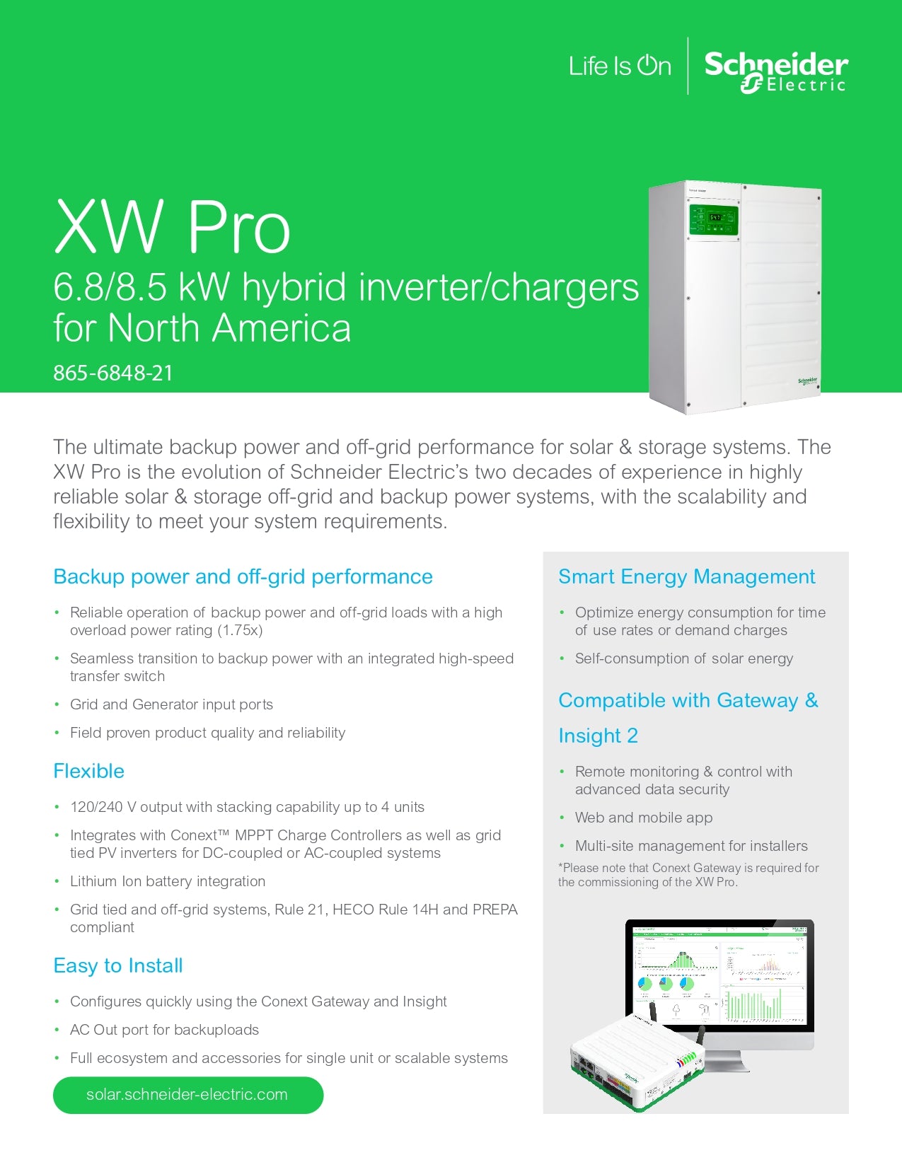 Schneider | Conext XW Connection Kit for 2nd/3rd XW｜2-4 Weeks Ship Time