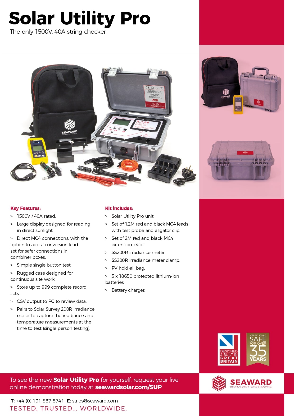 Seaward | Solar Utility Pro Kit｜2-4 Weeks Ship Time