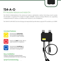 Tigo - TS4-A-O - Optimizer Module｜2-4 Weeks Ship Time