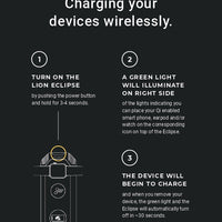 Lion Eclipse | 5V | 2.4A | 99.9Wh - 27,000mAh USB Charger | Lithium NCA Battery | Lion Energy | 1-5 Days Ship Time