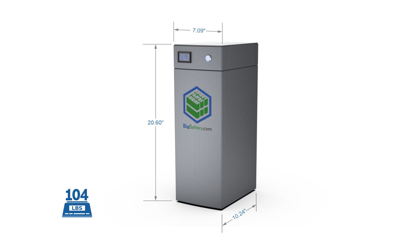 24V HAWK MAX 2 | 228Ah | 5.8kWh | LIFEPO4 Power Block | Lithium Battery Pack｜Ships in 3-7 Weeks