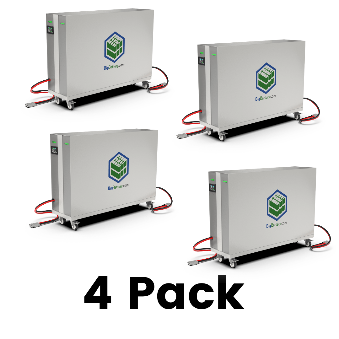 KIT 2x 48V White Rhino｜276Ah x 2｜28kWh｜LIFEPO4 Power Block｜Lithium Battery Pack｜4-5 Weeks Ship Time｜Big Battery Canada