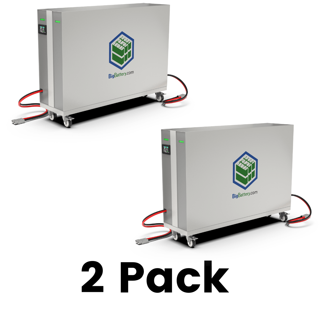KIT 2x 48V White Rhino｜276Ah x 2｜28kWh｜LIFEPO4 Power Block｜Lithium Battery Pack｜4-5 Weeks Ship Time｜Big Battery Canada