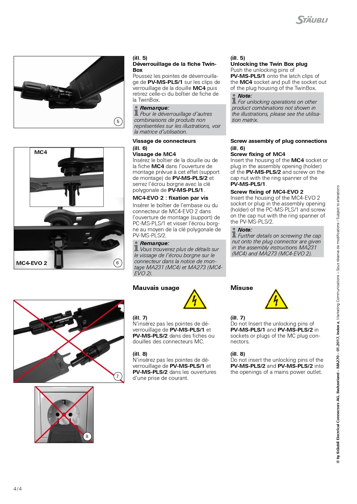 Multi Contact EVO3 MC4 Spanner Tool - Metal｜2-4 Weeks Ship Time
