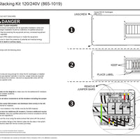Schneider | Conext AC Stacking Kit for 2 SW | Currently On Backorder