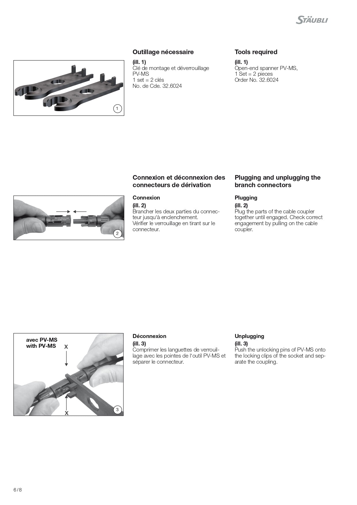 Multi Contact MC4 | PV-AZS4-Y-adaptor｜2-4 Weeks Ship Time