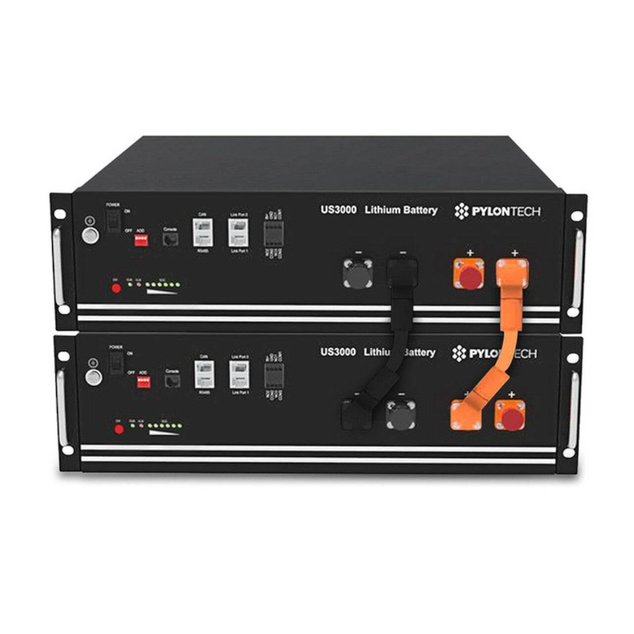 Pylontech - US3000C | LiFePO4 battery | 48V | 3.55kWh-3.37kWh | 74A｜2-4 Weeks Ship Time
