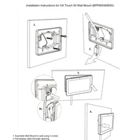 Victron Energy | GX Touch 70 - Wall Mount Bracket｜2-4 Weeks Ship Time