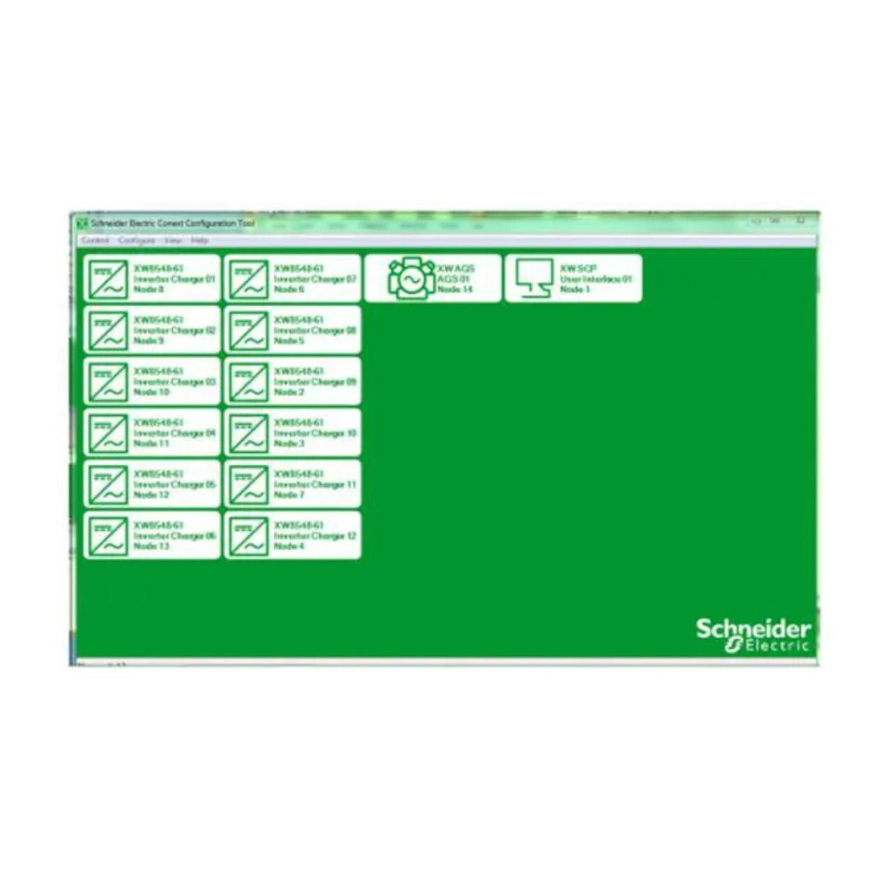 Schneider Electric | Conext Configuration Tool｜2-4 Weeks Ship Time