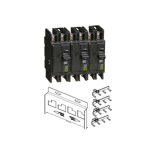 Schneider | Conext XW Breaker Kit 120/240V for PDP｜2-4 Weeks Ship Time