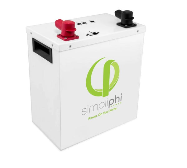 PHI 3.8-M - 48V | 3.8kWh | 48V | 80A | LFP Battery | SimpliPhi ｜2-4 Weeks Ship Time