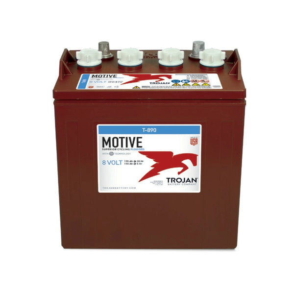 Trojan Battery | T-890｜8V｜190Ah (C20)｜1200 Cycles｜2-4 Weeks Ship Time