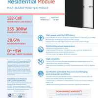 Trina - DE06X.05(II) 360W - 66 Cell - Mono  | Currently On Backorder
