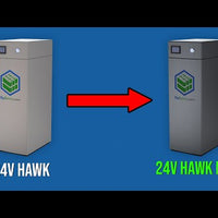 24V HAWK MAX 2 | 228Ah | 5.8kWh | LIFEPO4 Power Block | Lithium Battery Pack｜Ships in 3-7 Weeks