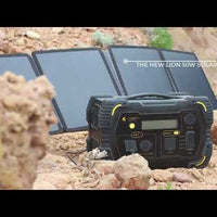 Lion 50W Foldable Solar Panel | Lion Energy