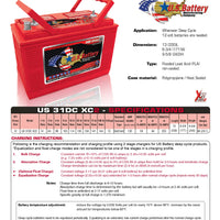 Discover Energy US Battery USB : 31 DC : 130AH